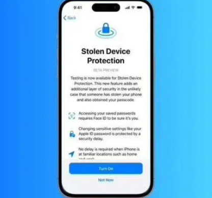 沽源苹果授权维修店分享被盗设备保护功能开启方法