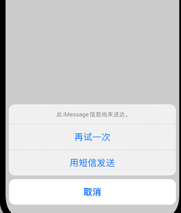 沽源apple维修iPhone上无法正常发送iMessage信息