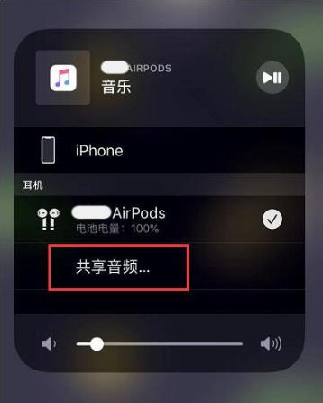 沽源苹果14音频维修点分享iPhone14音频共享设置方法 