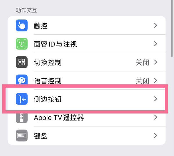 沽源苹果14维修店分享iPhone14 Plus侧键双击下载功能关闭方法 