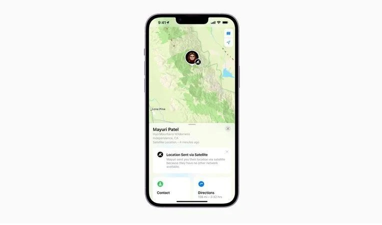 沽源苹果14维修分享iPhone14系列中 FindMy功能通过卫星分享位置方法教程 